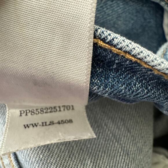 Everlane The Cheeky Blue Medium Wash Denim Women's Ankle Jeans Size 27 - Picture 10 of 11